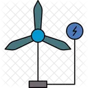 Lenergie Eolienne Icon