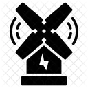 Energie Eolienne Moulin A Vent Domestique Energie Eolienne Icône