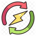 Energie recyceln  Symbol