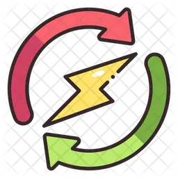 Energie recyceln  Symbol