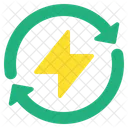 Energie recyceln  Symbol