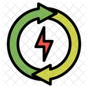 Energie recyceln  Symbol