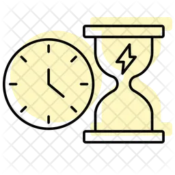 Energie Sanduhr  Symbol