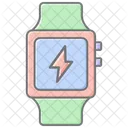 Energie Smartwatch Linear Farbsymbol Symbol