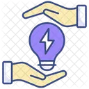 Energie sparen  Symbol