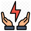 Bolzen Okologie Energie Symbol