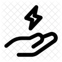 Energie Sparen Sparen Symbol