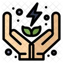 Energie sparen  Symbol