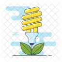 Energie sparen  Symbol