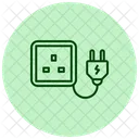 Energiesteckdose Icon