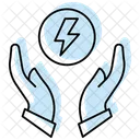 Energieeinsparung  Symbol