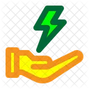 Energieeinsparung  Symbol