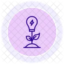 Energieeinsparung  Symbol