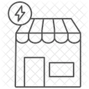 Energiemarkt Thinline Symbol Symbol