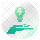 Energie sparen  Symbol