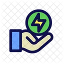 Energie sparen  Symbol