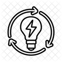 Energie sparen  Symbol