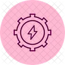 Energie Sparen Management Symbol