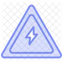 Energiesparspannung Duotone Liniensymbol Symbol