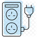 Energiesparsteckdose  Icon