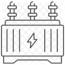 Energiespartransformator Thinline Symbol Symbol