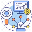 Energiemonitoring-Technologie  Symbol