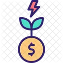 Energiewachstum Symbol