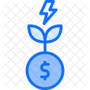 Energiewachstum Symbol