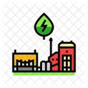 Energy Plant Biomass Icon