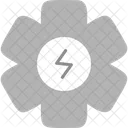 Energy Electric Gear Icon