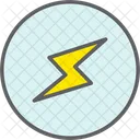 Ecologic Electric Energy Icon
