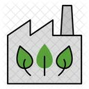 Ecology Factory Industry Icon