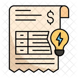 Energy bill  Icon