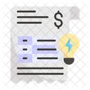 Energy bill  Icon