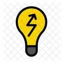 Energy Bulb Power Icon