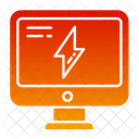 Energy Computing Computer Energy Computer Power Icon