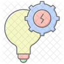 Energy Conservation Lineal Color Icon Icon