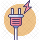 Energy Consumption Electricity Cable Icon