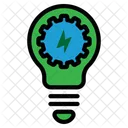 Energy Develpment Bulb Energy Icon