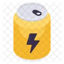 Tin Pack Energy Drink Beverage Icon