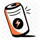 Energy Drink Energy Booster Tin Icon