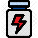 Energy Drink Supplement Protein Power Icon