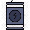 Energy Drink Beverage Boost Icon