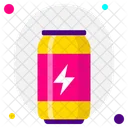 Energy Drink Caffeine Performance Icon