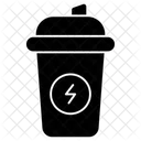 Energy Drink Smoothie Disposable Cup Icon