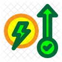 Energy Efficiency Power Efficiency Energy Use Icon