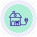 Energy Efficiency Line Icon Icon