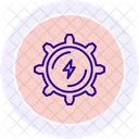 Energy Efficiency Line Icon Icon