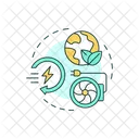 Energy Efficiency Hvac System Heating Icon