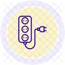 Energy extension cord  Icon